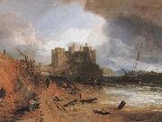 Joseph Mallord William Turner Castle oil painting on canvas